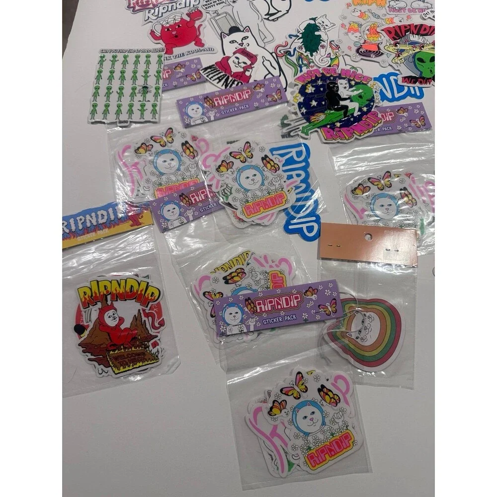 Ripndip Sticker Air Freshener Tattoo lot huge